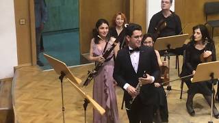 Felix Mendelssohn  Concert piece No 2 in D minor for Clarinet Bassoon amp Orchestra [upl. by Diskin]