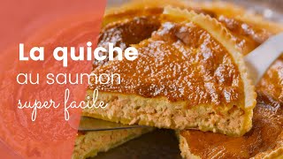 La recette de la quiche au saumon facile [upl. by Pacheco]