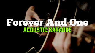 Helloween  Forever And One Acoustic Karaoke [upl. by Ihc]