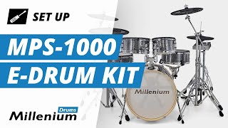 Setup  MPS1000  Millenium Drums [upl. by Earas301]