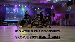 CHA CHA MOON  SERBIA  IDO World Latin Style Championship 2023  Finals  Adults Formations [upl. by Toomin658]