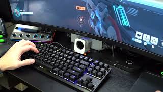 corsair k60 pro tkl opx 키보드 반응 속도 [upl. by Durgy]