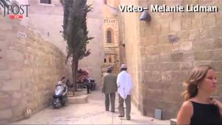 Vandals hit Jlem church in suspected price tag [upl. by Golliner148]