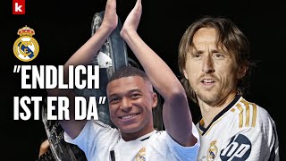 Modric freut sich über Mbappé Transfer  Real Madrid [upl. by Nivlag]