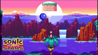 Sonic Stars Crystelle Isle Zone Gameplay Preview [upl. by Cecilius72]