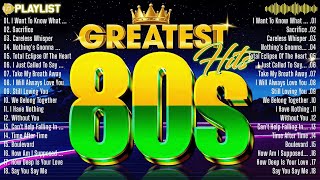 Top 80s Hits Playlist 💥 Best Pop Rock and Dance Classics for a Nostalgic Throwback [upl. by Tacye]