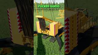 building the biggest crane in fs 22farmingsimulator22 farming simfarming fs22mods fs22 [upl. by Elayor]