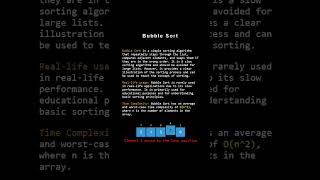 Bubble Sort with Visualization and Animation [upl. by Dasie]