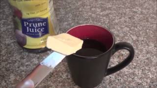 Fast Constipation Relief Life Hack  Warm Prune Juice amp Butter [upl. by Brady972]