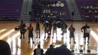 Ed white High school drumline 2017 [upl. by Deerdre513]