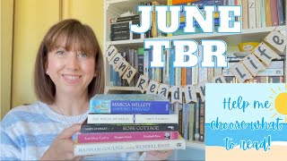 June TBR  Help Me Choose What to Read [upl. by Edelsten]