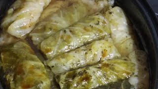 85 Młoda kapusta Gołąbki bez ryżu w sosie własnym Stuffed cabbage in own souce InzynierKris [upl. by O'Reilly]