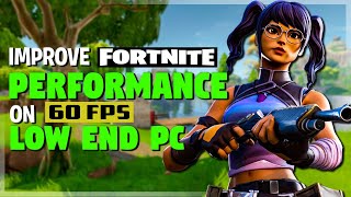 FIX LAG Fortnite on low end pc  4 GB ram amp intel HD graphics ⛏ [upl. by Suivatna]