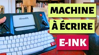 Ma machine à écrire eink [upl. by Matilde993]