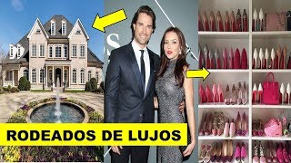 ASI VIVEN ANGELIQUE BOYER y SEBASTIAN RULLI CONOCE SU LUJOSA MANSIÓN [upl. by Caril119]