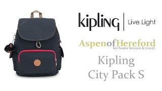 Kipling City Pack S Backpack  Aspen of Hereford [upl. by Ahseit]