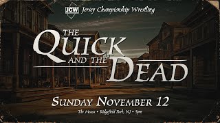 JCW PRESENTS  THE QUICK AND THE DEAD LIVE PRO WRESTLING [upl. by Arutnev]