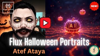 Create AI Halloween Portraits with FLUX OpenArt Easy Tutorial [upl. by Anaul]