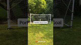 Review Portable Soccer Goal goplus soccergoals soccertraining soccerpractice kidssoccer [upl. by Yesllek747]