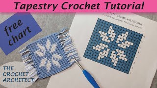 10  Tapestry Crochet Tutorial amp Free Project Chart [upl. by Krishnah865]