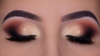 Smokey Glamorous Eye Makeup  Bridal Makeup Inspiration [upl. by Lamoureux]