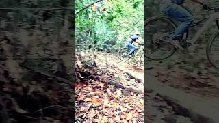 Some little jumps with orbea rise h30 mtb enduro emtb beginner [upl. by Adriaens]