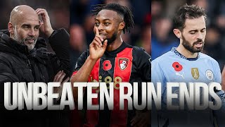 MAN CITY EXPOSED BY BOURNEMOUTH 🚨  RECORDS BROKEN IN SHOCK DEFEAT [upl. by Enomes129]