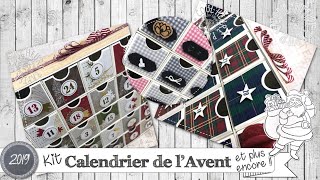 VidéoTuto quotKit Calendrier de lAventet plus encore quot par CoulHeure Papier [upl. by Shuman545]