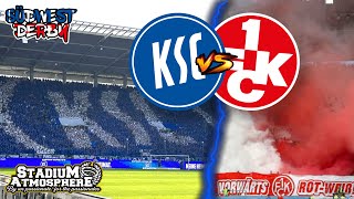 StadionVlog beim Südwest Derby Karlsruher SC  FC Kaiserslautern 160923 [upl. by Husain]