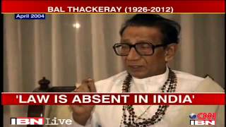 Watch Rajdeep Sardesais 2004 interview with Bal Thackeray [upl. by Atalya]