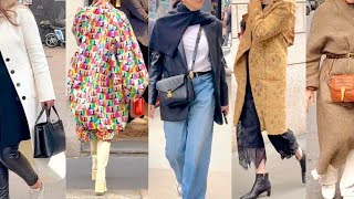 MILAN STREET STYLE 💗💛💚BAGS 👜ITALIAN STREET FASHION 🇮🇹 SPRING OUTFITS INSPIRATION vanityfair [upl. by Nnave]