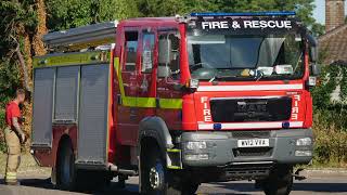 Sprowston Fire and Rescue Station A busy evening during the July heatwave of 2022 [upl. by Sonaj]