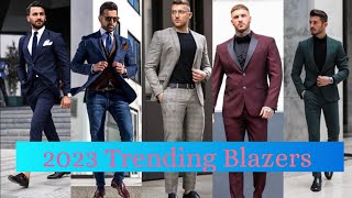 Most Stylish Blazers For Men 2023। Mens Fashion amp Style 2023 ATTRACTIVE Blazers Outfits For Men [upl. by Gignac212]