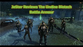 Star Trek Online JeSter Reviews The Undine Biotech Battle Armour [upl. by Joerg]