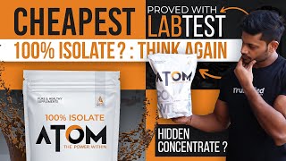 ASITIS ATOM ISOLATE LAB TESTED BY TRUSTIFIED  review health gym fitness [upl. by Ronacin]