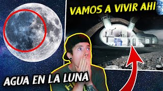 La NASA confirma AGUA en la LUNA  En 2024 VAMOS a VIVIR AHI [upl. by Naerda]