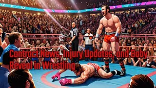 Contract News Injury Updates and Baby Reveal in Wrestling [upl. by Ethyl]