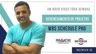 GERENCIAMENTO DE PROJETOS WBS SCHEDULE PRO [upl. by Durrell676]