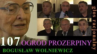 Bogusław Wolniewicz 107 quotOGRÓD PROZERPINYquot 220917 Warszawa [upl. by Ardnod]