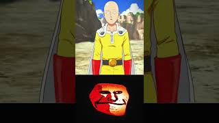 《One punch man》 Saitama and zenos first battle sitama troll face😈like japanese anime [upl. by Colton]