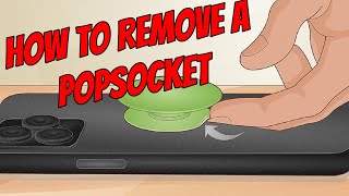 How to Remove a Popsocket from your phone case [upl. by Ahseyk]