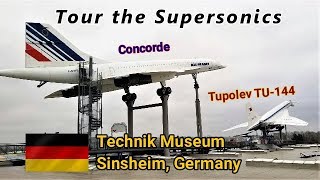 Tupolev TU 144 Concorde Museum Germany [upl. by Edmanda]