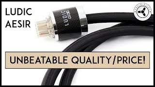 Ludic Aesir power cable Unbeatable qualityprice [upl. by Gambell]