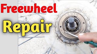 🚴🔥 How to repair a Single Speed Freewheel At Home Bicycle Freewheel Repair [upl. by Akinad721]