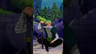 Zoro a eu le meilleur entrainement des mugiwaras onepiece onepieceedit anime zoro mihawk [upl. by Anaiv443]