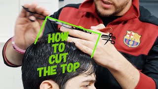 How to cut the top with Shears  Tutorial for Beginners [upl. by Adora]