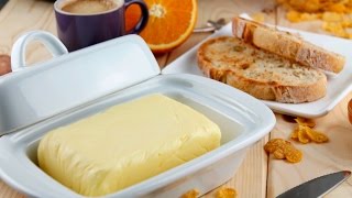 Mantequilla sin lactosa casera 🐮  How to make Butter lactosefree [upl. by Dickerson]