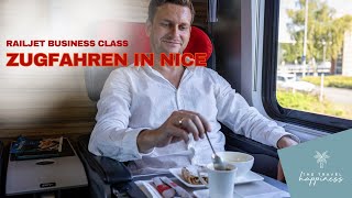 Zugfahren in nice Mit dem RailJet in der Business Class von München nach Budapest [upl. by Tiphanie]