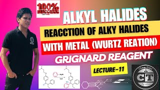 Grignard Reagent Reaction of Alkyl halide with metal Wurtz reaction🔥for IIT JEE ampNEET🔥 [upl. by Niuqaoj132]