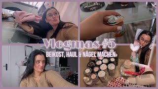 VLOGMAS 5  Beikost mit Löffel NAKD Haul Nägel machen 💅🏼💕🎅🏼✨ [upl. by Wynn756]